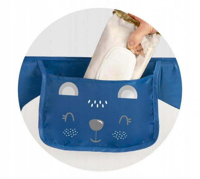 Bariera de pat Ricokids 150 x 42 x 35 cm - Albastru