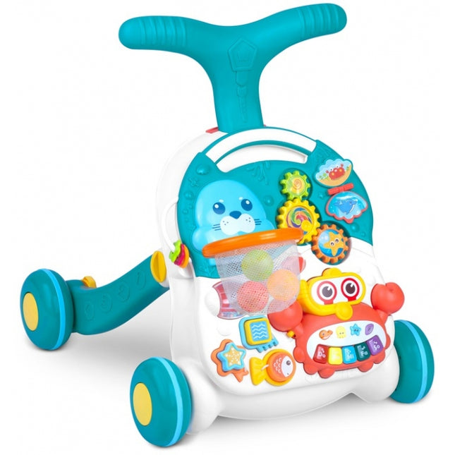 Antemergator educational 2 in 1 Ricokids RK-810 Alb cu albastru