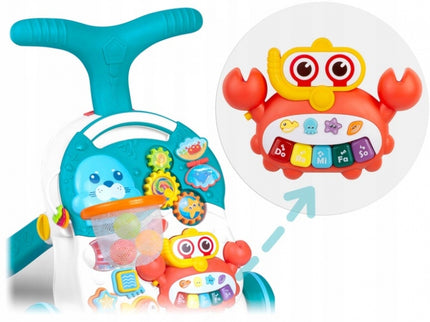 Antemergator educational 2 in 1 Ricokids RK-810 Alb cu albastru