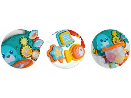 Antemergator educational 2 in 1 Ricokids RK-810 Alb cu albastru