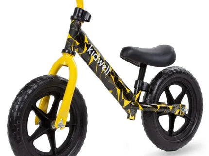 Bicicleta fara pedale Kidwell Rebel Yellow - Resigilat (urme usoare de utilizare si montaj) - Bebeboo - Totul pentru copii. Jucării, Hăinuțe, Perne, Mobilier, Textile