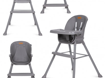 Scaun de masa 4 in 1 Kidwell EATAN Gray