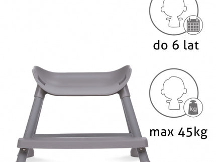 Scaun de masa 4 in 1 Kidwell EATAN Gray