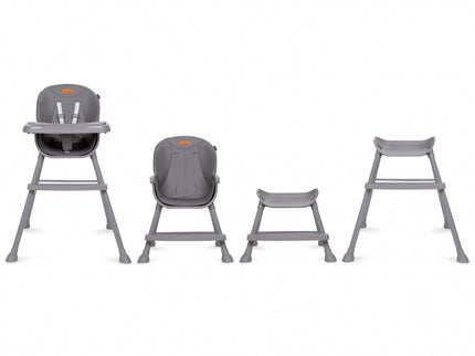 Scaun de masa 4 in 1 Kidwell EATAN Gray