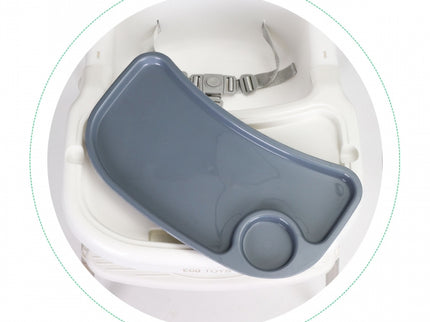 Scaun de masa 2 in 1 Ecotoys HC-135 - Alb