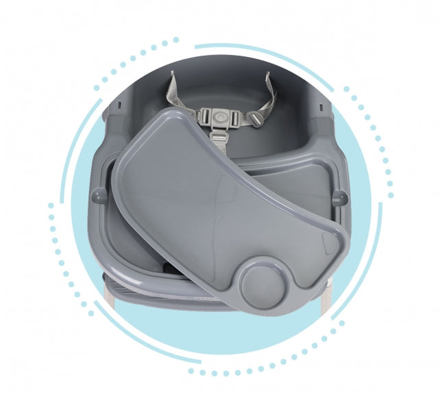 Scaun de masa 2 in 1 Ecotoys HC-135 - Gri