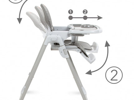 Scaun de masa multifunctional Kidwell BENO - Gray