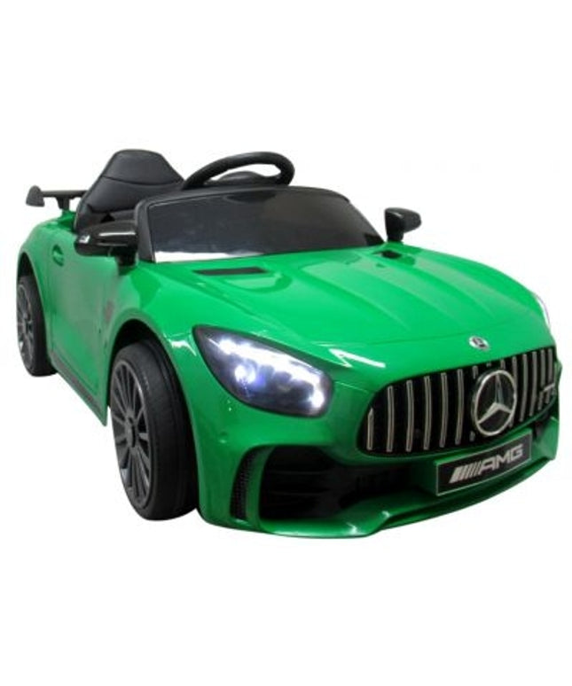 Masinuta electrica cu telecomanda Mercedes AMG GTR-S R-Sport - Verde