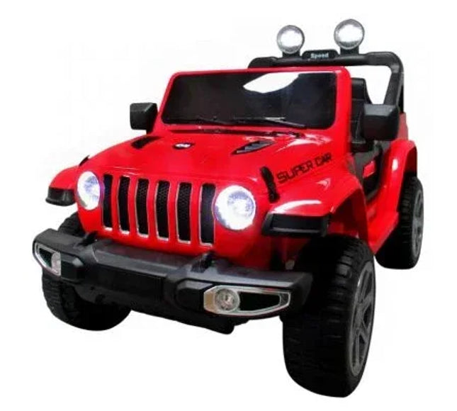 Jeep electric 4 X 4 cu telecomanda R-Sport X4 TS-938 - Rosu - Resigilat (lumini nefunctionale) - Bebeboo - Totul pentru copii. Jucării, Hăinuțe, Perne, Mobilier, Textile