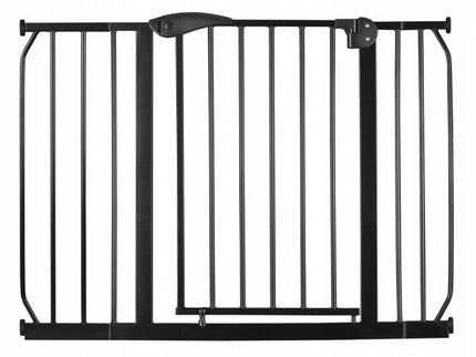 Poarta siguranta 75-115 cm Nukido 718300 - Negru