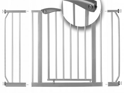 Poarta siguranta 75-115 cm Nukido 718301 - Gri