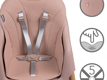 Scaun de masa 2 in 1 Kidwell KARIMI - Roz