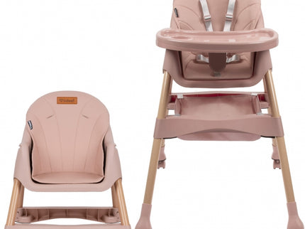 Scaun de masa 2 in 1 Kidwell KARIMI - Roz