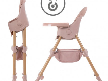 Scaun de masa 2 in 1 Kidwell KARIMI - Roz