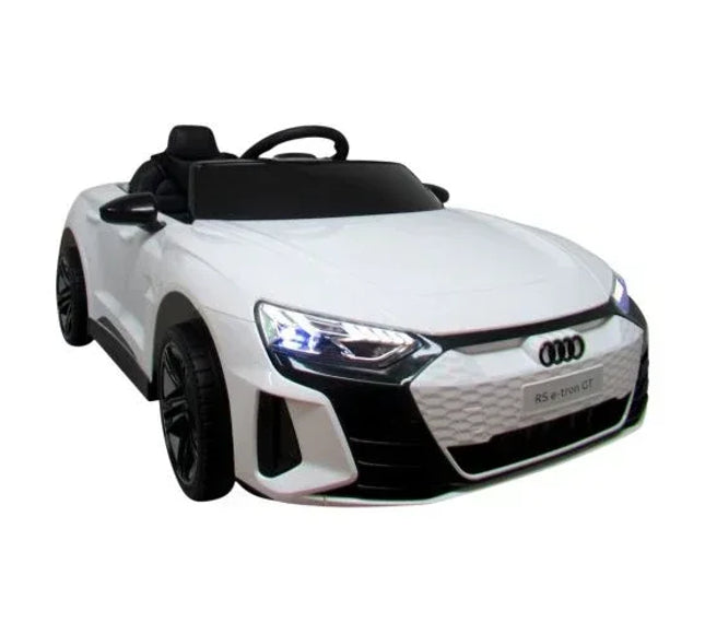 Masinuta electrica cu telecomanda Audi E-TRON R-Sport - Alb - Bebeboo - Totul pentru copii. Jucării, Hăinuțe, Perne, Mobilier, Textile
