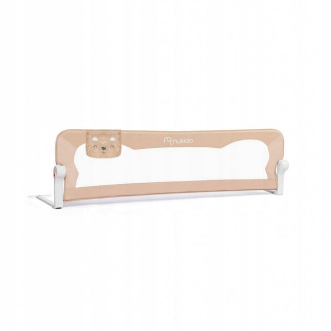 Bariera de protectie pentru pat 150 x 35 x 42 cm Nukido 722201 - Bej