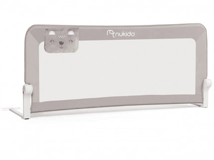 Bariera de protectie pentru pat 150 x 35 x 66 cm Nukido 722300 - Gri