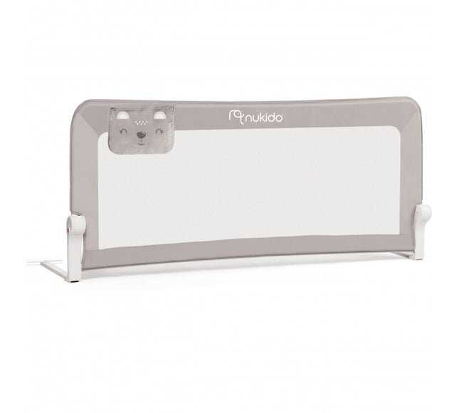 Bariera de protectie pentru pat 150 x 35 x 66 cm Nukido 722300 - Gri