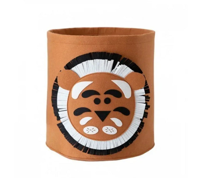Cos pentru depozitarea jucariilor Ecotoys OR83WZ2 - Leu - Bebeboo - Totul pentru copii. Jucării, Hăinuțe, Perne, Mobilier, Textile