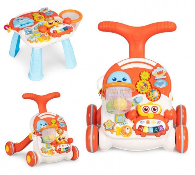 Antemergator educational 2 in 1 Huanger HE0829 - Alb cu rosu