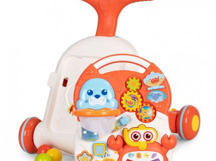 Antemergator educational 2 in 1 Huanger HE0829 - Alb cu rosu