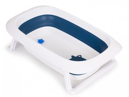 Cadita de baie cu dop de scurgere Ecotoys HA-B31 - Albastru