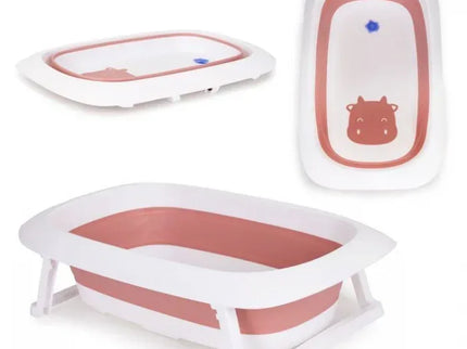 Cadita de baie cu dop de scurgere Ecotoys HA-B31 - Roz - Bebeboo - Totul pentru copii. Jucării, Hăinuțe, Perne, Mobilier, Textile