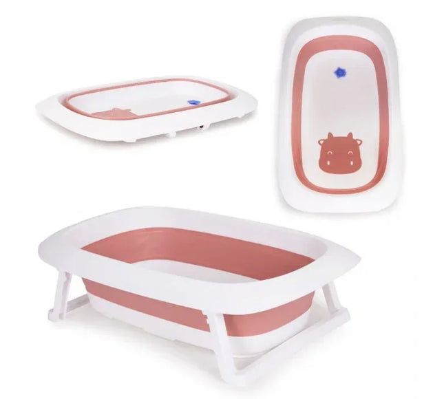Cadita de baie cu dop de scurgere Ecotoys HA-B31 - Roz - Bebeboo - Totul pentru copii. Jucării, Hăinuțe, Perne, Mobilier, Textile