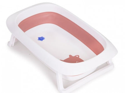 Cadita de baie cu dop de scurgere Ecotoys HA-B31 - Roz