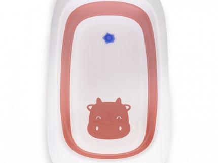 Cadita de baie cu dop de scurgere Ecotoys HA-B31 - Roz
