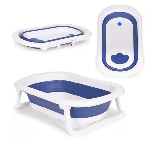 Cadita de baie cu dop de scurgere Ecotoys HA-B27 - Albastru - Bebeboo - Totul pentru copii. Jucării, Hăinuțe, Perne, Mobilier, Textile