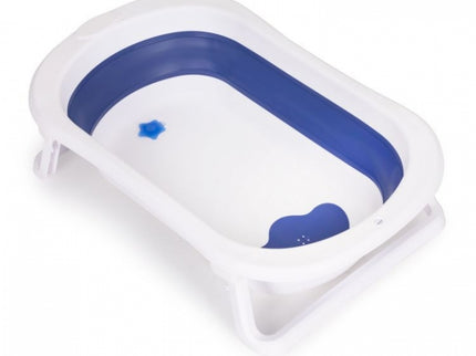 Cadita de baie cu dop de scurgere Ecotoys HA-B27 - Albastru