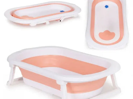 Cadita de baie cu dop de scurgere Ecotoys HA-B27 - Roz - Bebeboo - Totul pentru copii. Jucării, Hăinuțe, Perne, Mobilier, Textile