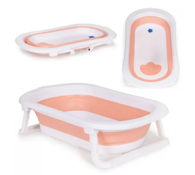 Cadita de baie cu dop de scurgere Ecotoys HA-B27 - Roz - Bebeboo - Totul pentru copii. Jucării, Hăinuțe, Perne, Mobilier, Textile