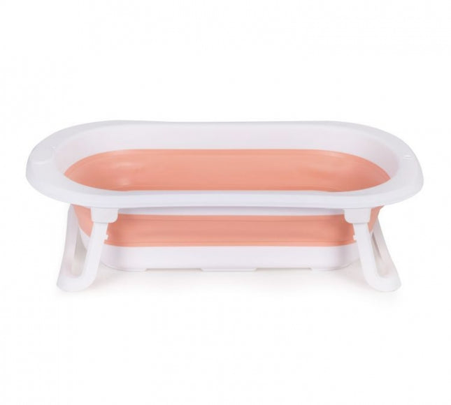 Cadita de baie cu dop de scurgere Ecotoys HA-B27 - Roz