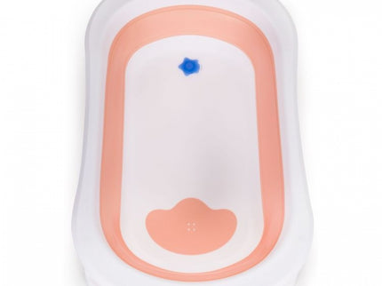 Cadita de baie cu dop de scurgere Ecotoys HA-B27 - Roz