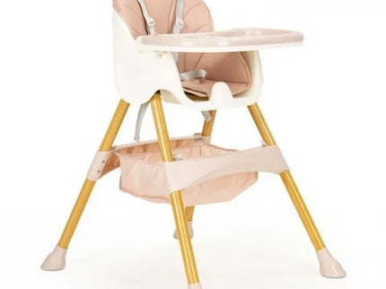 Scaun de masa 2 in 1 Ecotoys HC-823S - Roz - Bebeboo - Totul pentru copii. Jucării, Hăinuțe, Perne, Mobilier, Textile