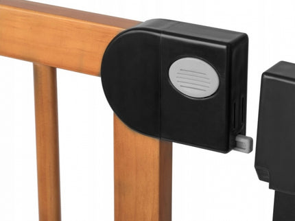 Poarta siguranta 76-104 cm Nukido - Metal + Lemn