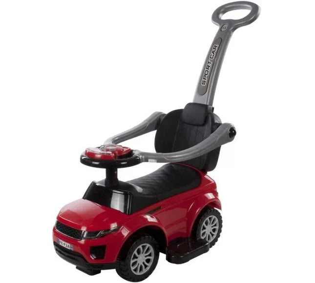 Masinuta de impins Range Rover 614W - Rosu - Bebeboo - Totul pentru copii. Jucării, Hăinuțe, Perne, Mobilier, Textile
