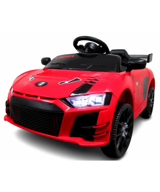 Masinuta electrica cu telecomanda si functie de balansare Cabrio A1 R-Sport - Rosu (varsta 1-4 ani)