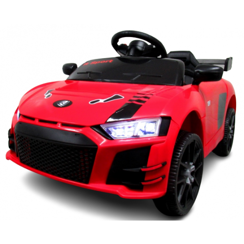 Masinuta electrica cu telecomanda si functie de balansare Cabrio A1 R-Sport - Rosu (varsta 1-4 ani)