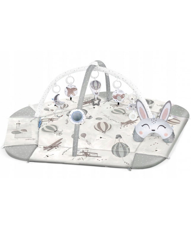 Salteluta de joaca educativa 3 in 1 Nukido 730102 - Gri