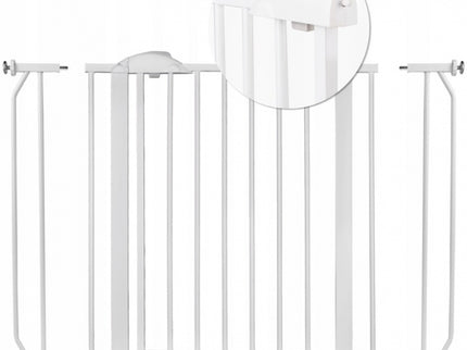 Poarta siguranta 75-105 cm Nukido 718100 - Alb