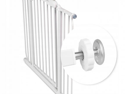 Poarta siguranta 75-105 cm Nukido 718100 - Alb
