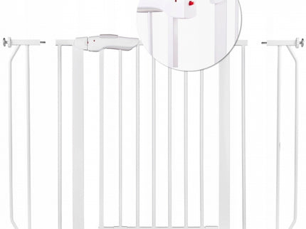 Poarta siguranta 75-105 cm Nukido 718000 - Alb