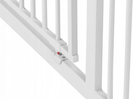 Poarta siguranta 75-85 cm Nukido 718001 - Alb
