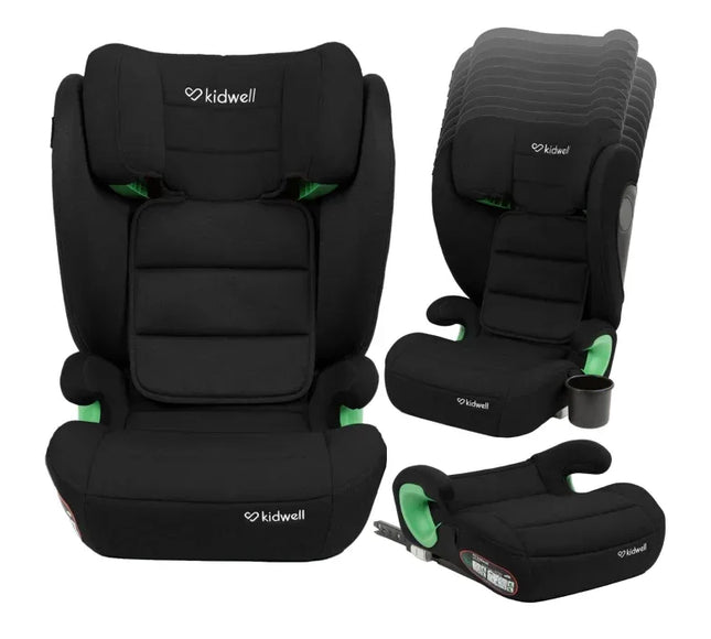 Scaun auto cu Isofix 15-36 Kg Kidwell Weston - Black - Bebeboo - Totul pentru copii. Jucării, Hăinuțe, Perne, Mobilier, Textile