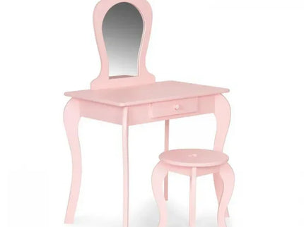 Masuta de toaleta pentru copii 43 x 65 x 110 cm Ecotoys FH-KF200011 - Roz - Bebeboo - Totul pentru copii. Jucării, Hăinuțe, Perne, Mobilier, Textile