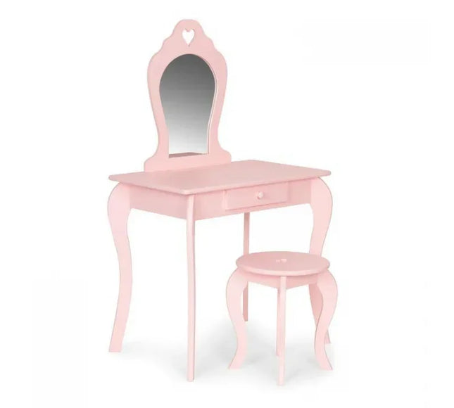 Masuta de toaleta pentru copii 43 x 65 x 110 cm Ecotoys FH-KF200011 - Roz - Bebeboo - Totul pentru copii. Jucării, Hăinuțe, Perne, Mobilier, Textile