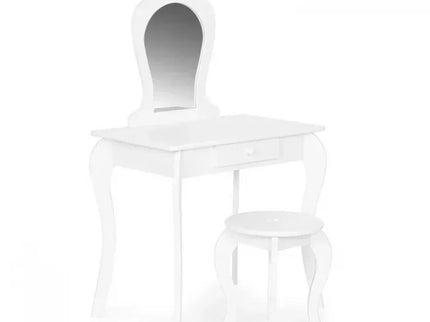 Masuta de toaleta pentru copii 43 x 65 x 110 cm Ecotoys FH-KF200011 - Alb - Bebeboo - Totul pentru copii. Jucării, Hăinuțe, Perne, Mobilier, Textile